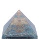 Οργονίτης Πυραμίδα Ρουμπίνι σε Κυανίτη 7cm - Ruby in Kyanite Οργονίτες - Ενεργειακές Γεννήτριες